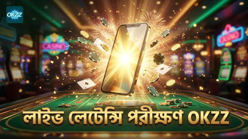 লাইভ স্ট্রিমিং লেটেন্সি পরীক্ষা করে দেখুন বাজির সময় সঠিকতা নিশ্চিত হয়।