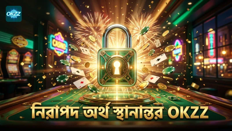 OKZZ প্ল্যাটফর্মে নিরাপদ অর্থ স্থানান্তর নিশ্চিত করে জিরো-ডিলে ডাটা পাওয়া যায়।