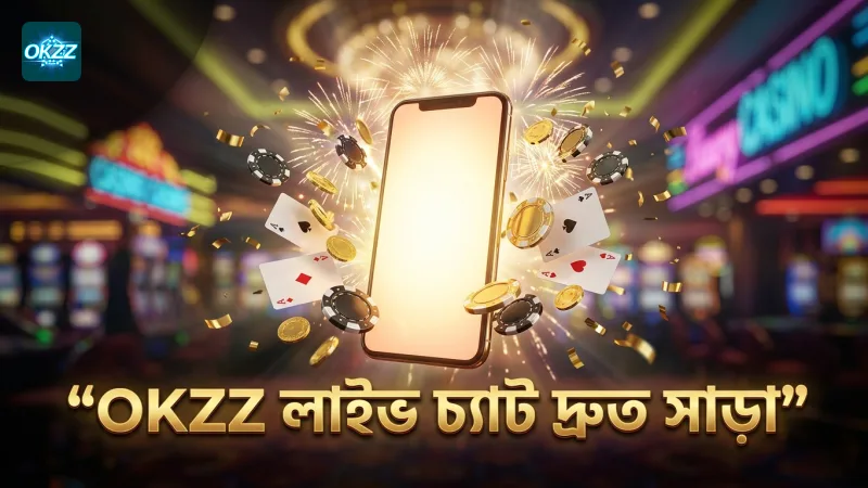 OKZZ লাইভ চ্যাটে ৩ সেকেন্ডের কম সময়ের মধ্যে সাড়া দেয়