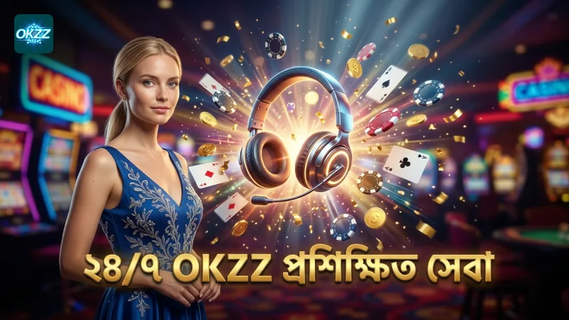 প্রশিক্ষণপ্রাপ্ত প্রতিনিধি দিয়ে ২৪/৭ OKZZ কাস্টমার সেবা