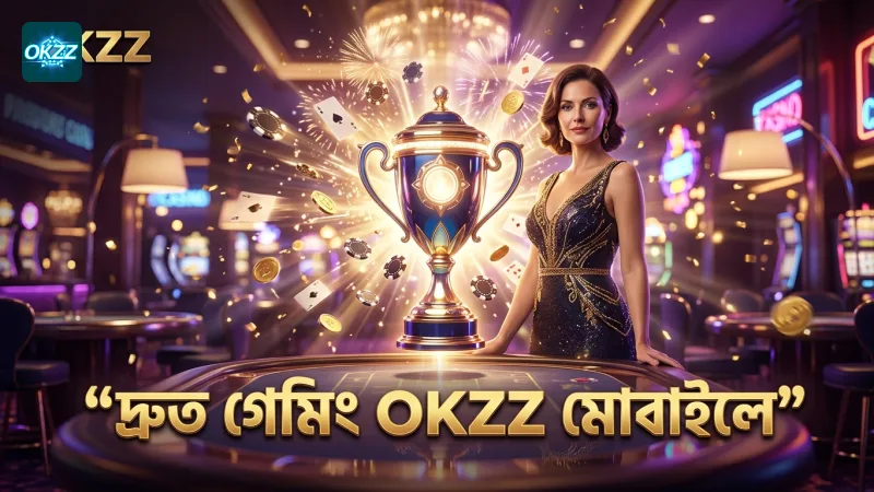 অ্যান্ড্রয়েড ও আইওএসে OKZZ অ্যাপের দ্রুত গেমিং পারফরমেন্স
