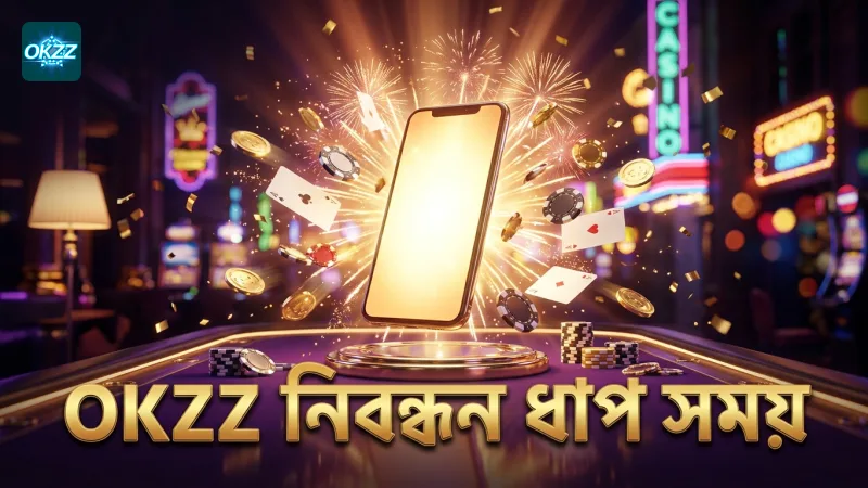 OKZZ নিবন্ধনের প্রতিটি ধাপের গড় সময় নিরীক্ষণ করা হয়েছে