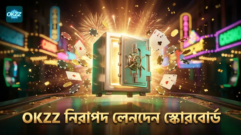 নিরাপদ লেনদেন ও স্বচ্ছ স্কোরবোর্ড OKZZ প্ল্যাটফর্মে