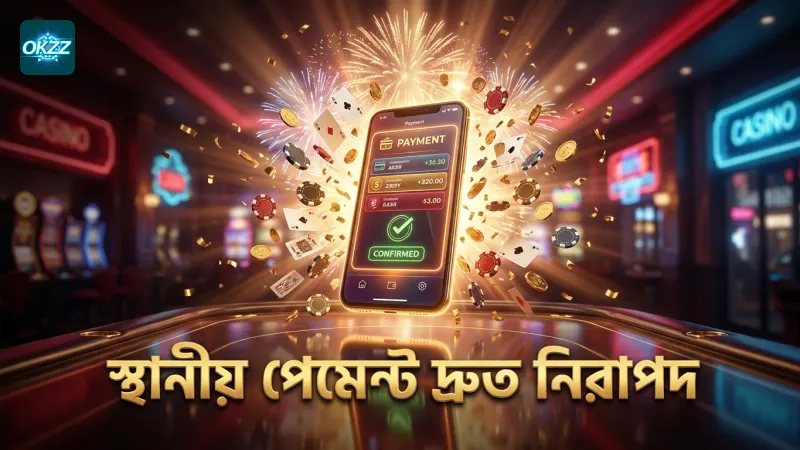 স্থানীয় পেমেন্ট অপশন দ্রুত ও নিরাপদ লেনদেন নিশ্চিত করে