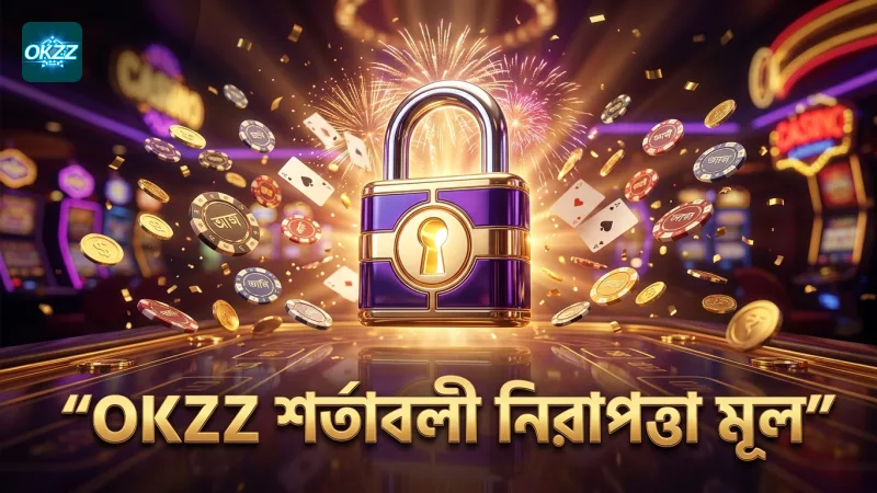 OKZZ এর শর্তাবলীতে দ্রুত নিরাপত্তার মূল দিকগুলি অন্তর্ভুক্ত।