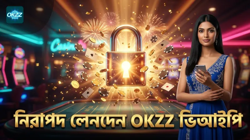 নিরাপদ লেনদেন এবং OKZZ ভিআইপি সদস্যদের বিশেষ সুবিধা।