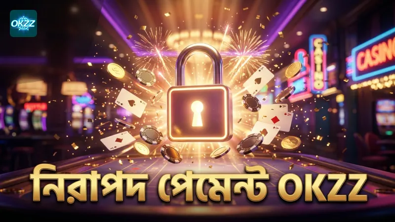 OKZZ’র নিরাপদ ও বিএমএম সার্টিফাইড পেমেন্ট প্রসেসিং ব্যবস্থা।